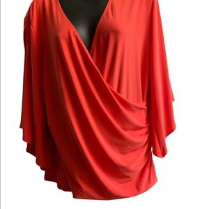 Coco Bianco melon drape top